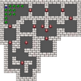 Уровень 18 — Brian Kents Sokoban2Ks Sokoban2K